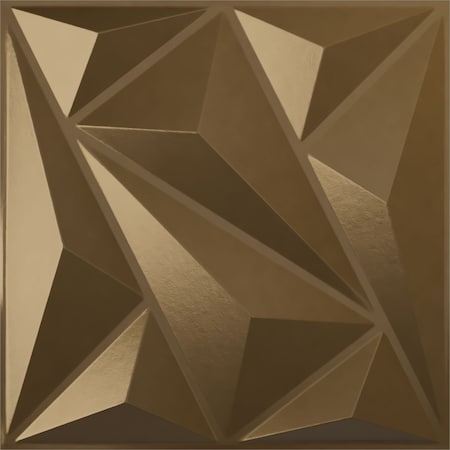 Ekena Millwork 19 5/8in. W x 19 5/8in. H Marquise EnduraWall Decorative 3D Wall Panel Covers 2.67 Sq. Ft. WP20X20MQCCB